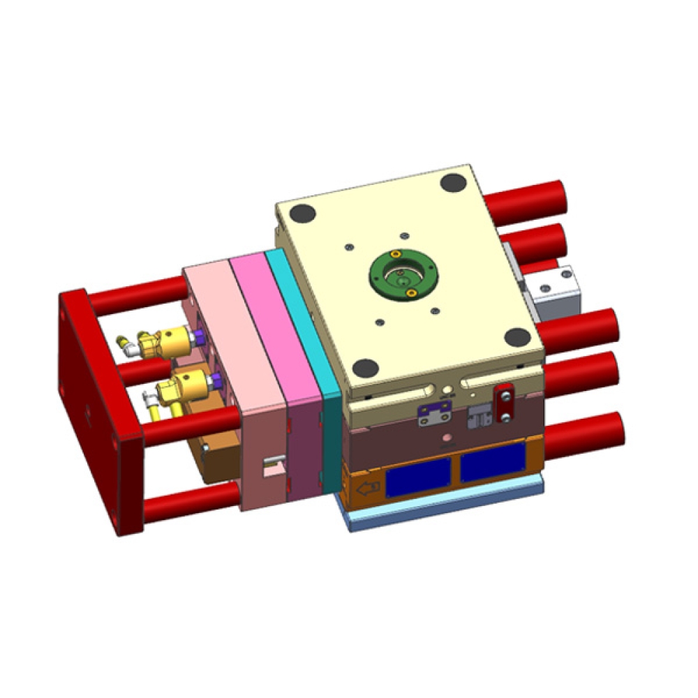 Screw thread waterway mold